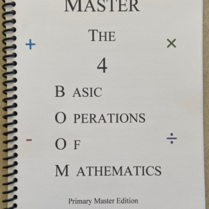 Master The 4 Basic Operations Of Mathematics Book